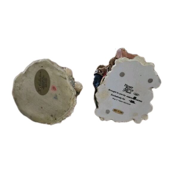 K's Collection & Heart Patch Place Holiday Teddy Bears Christmas Sled Snow Cloth - Picture 8 of 16